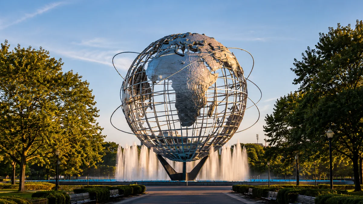 The Unisphere in Flushing Meadows, Queens