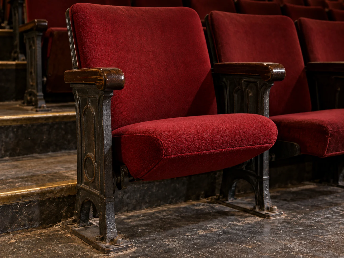 After: the same seat rebuilt and refitted to its standard
