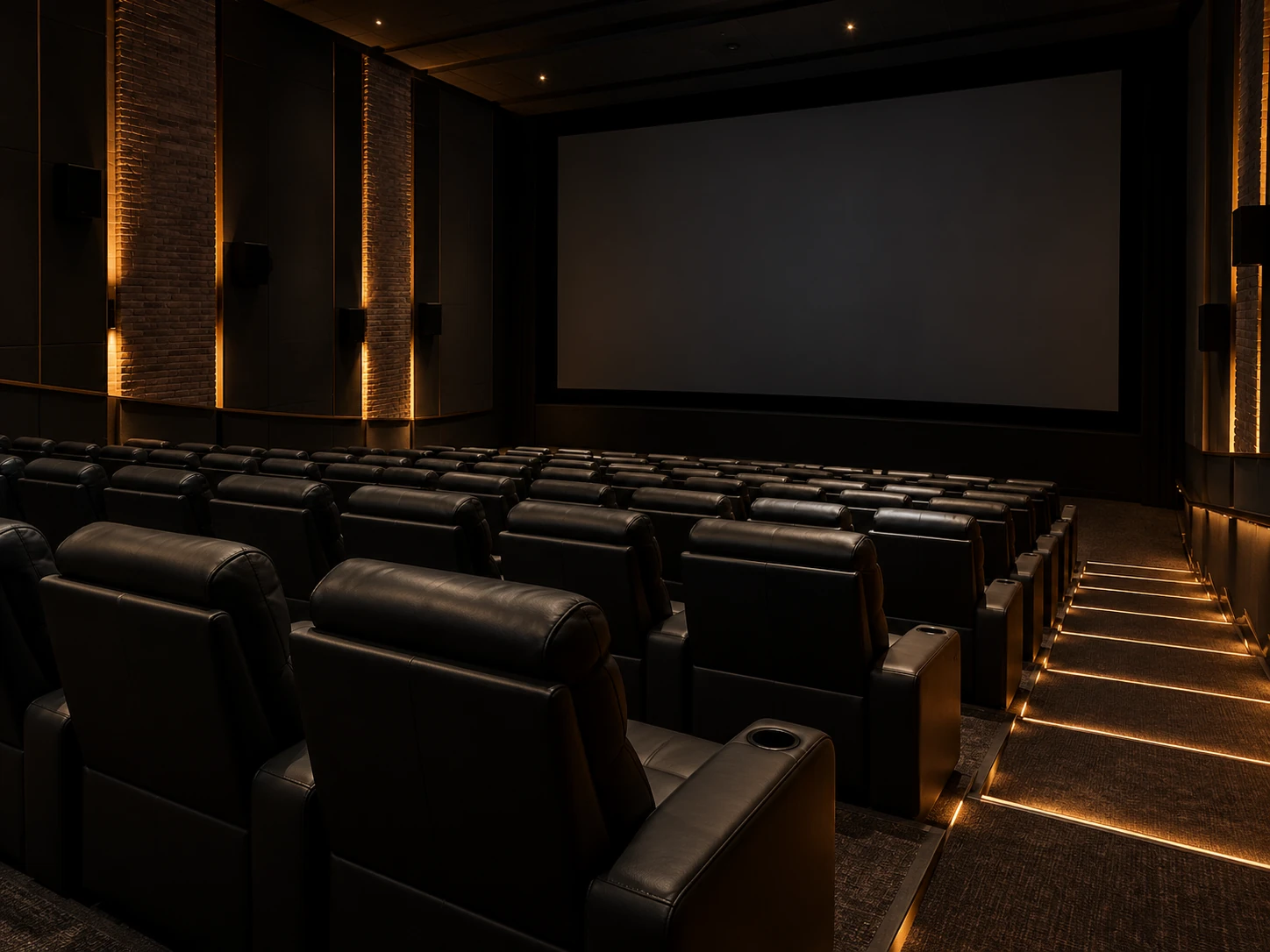 A recovered cinema house in Brooklyn