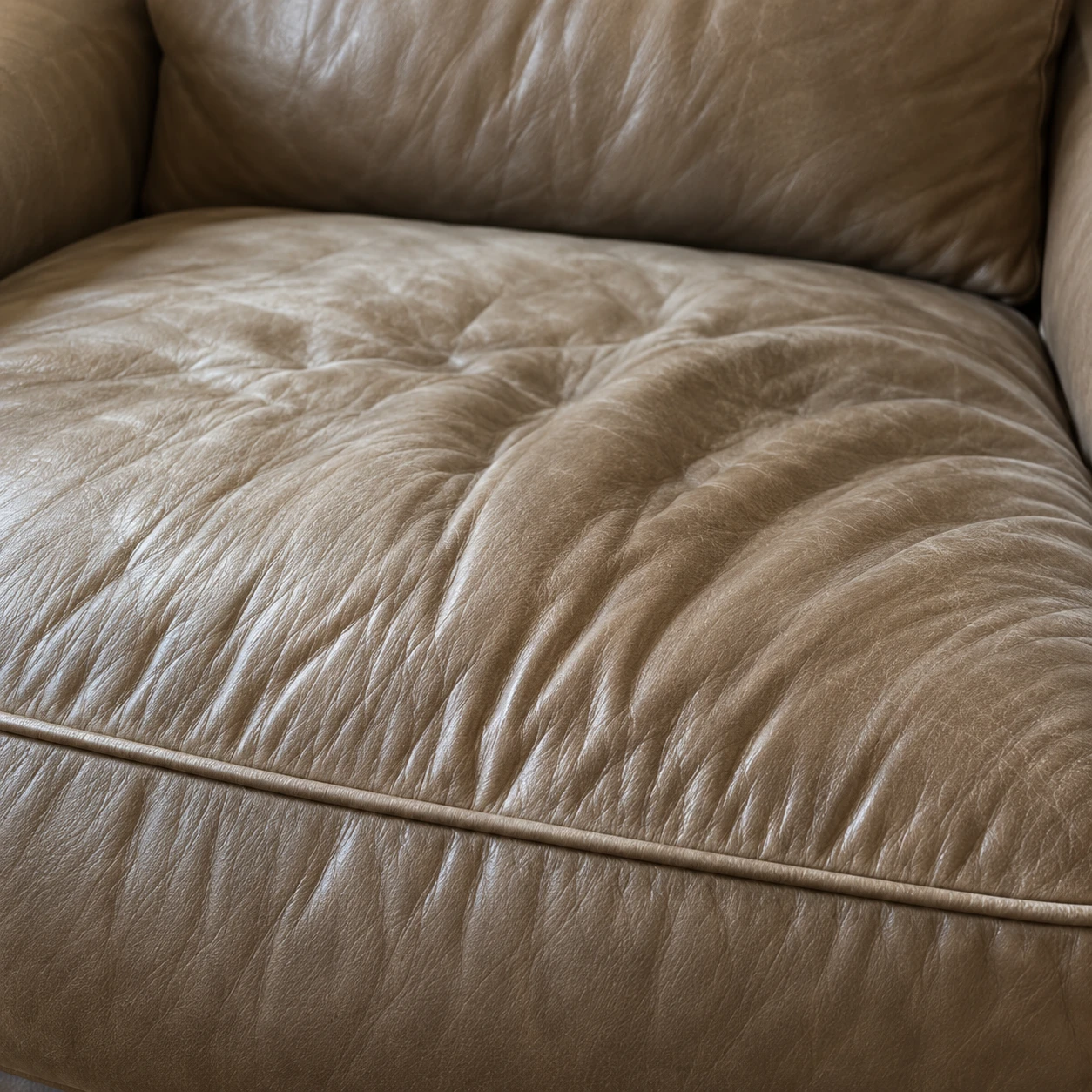 Seat cushion staying flat after someone stands