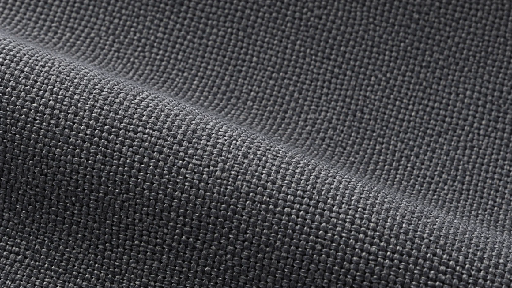 Charcoal leather with a fine grain