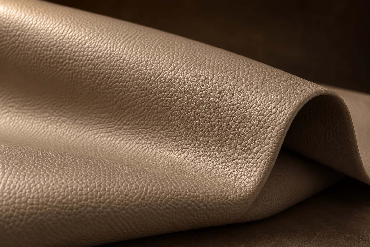A taupe commercial vinyl swatch