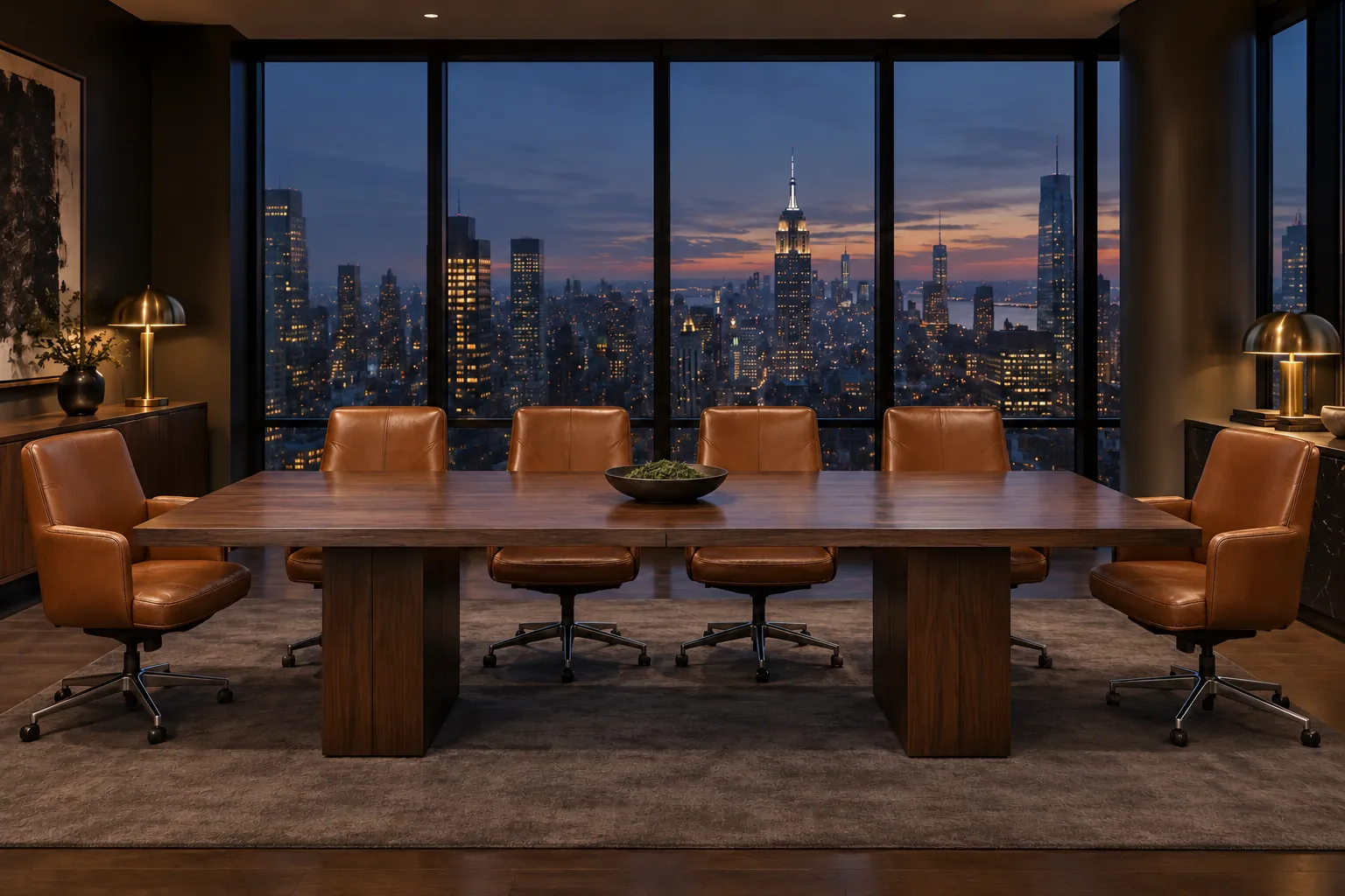 The same boardroom chairs with even color