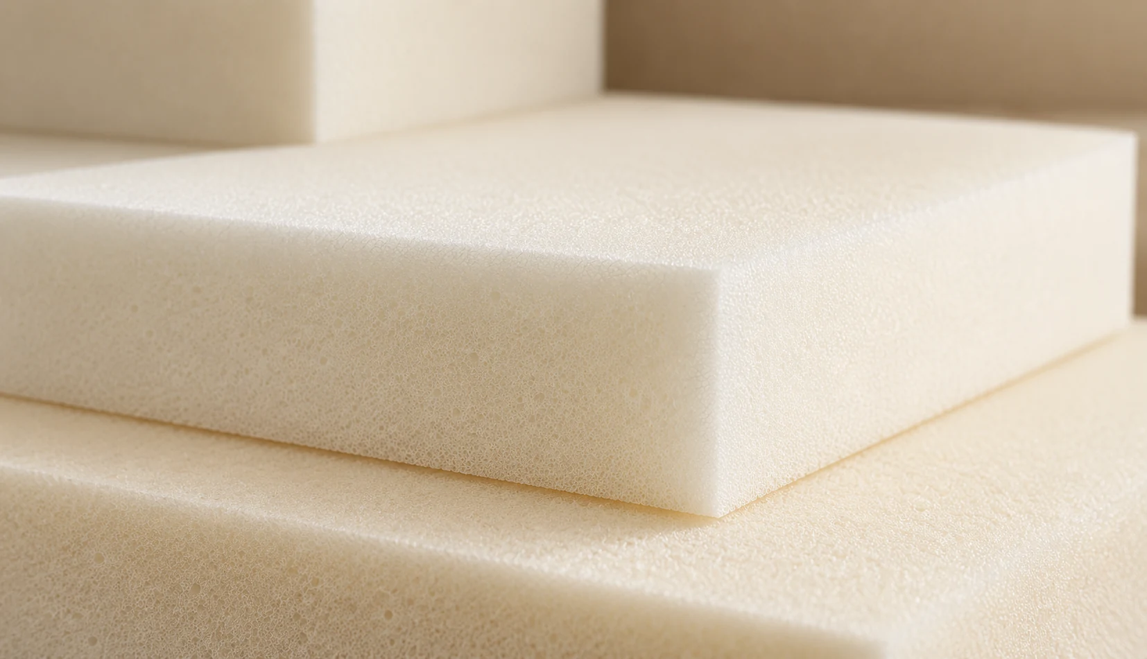 New upholstery foam blocks