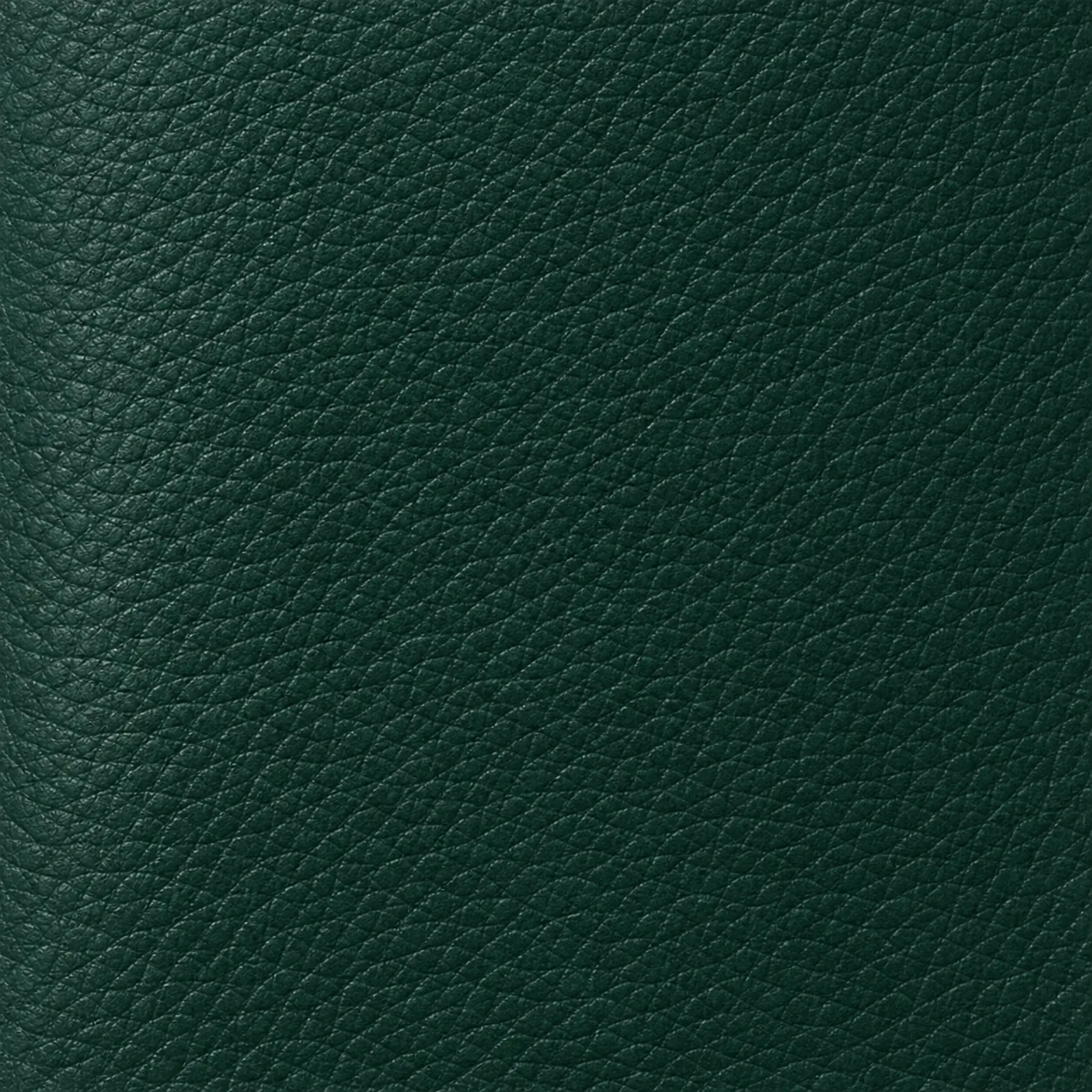Forest green leather