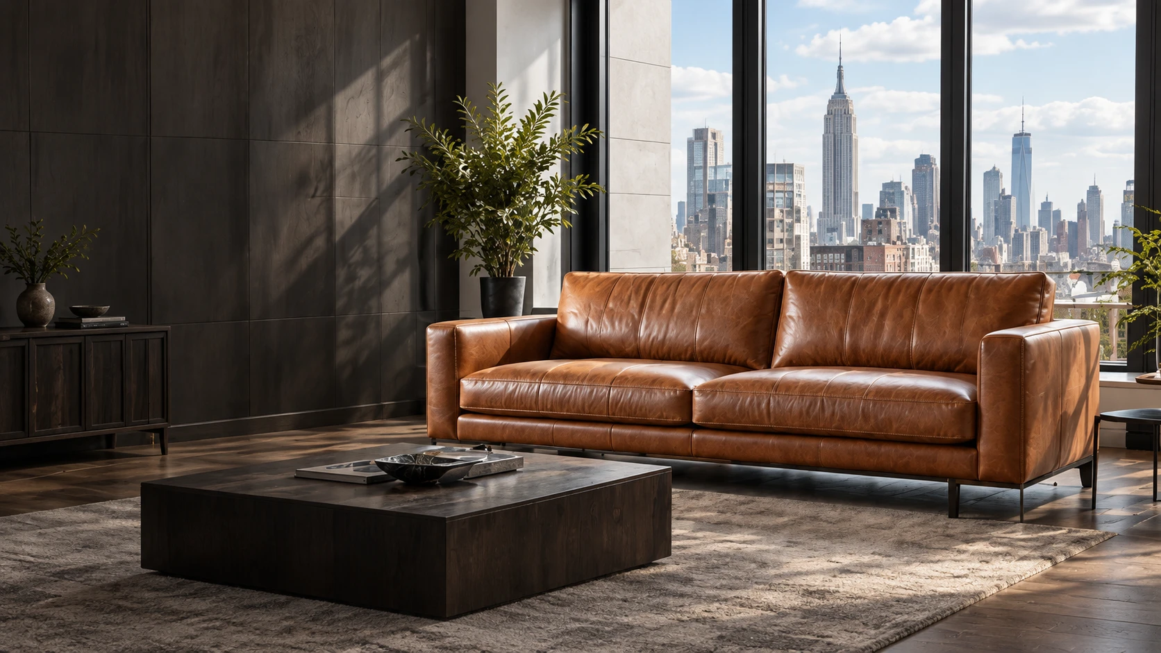 Faded cushion — leather work in Miami