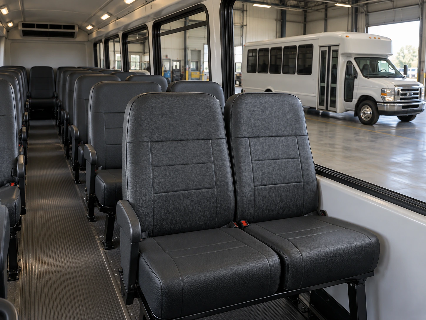 The recovered seats of a pilot vehicle