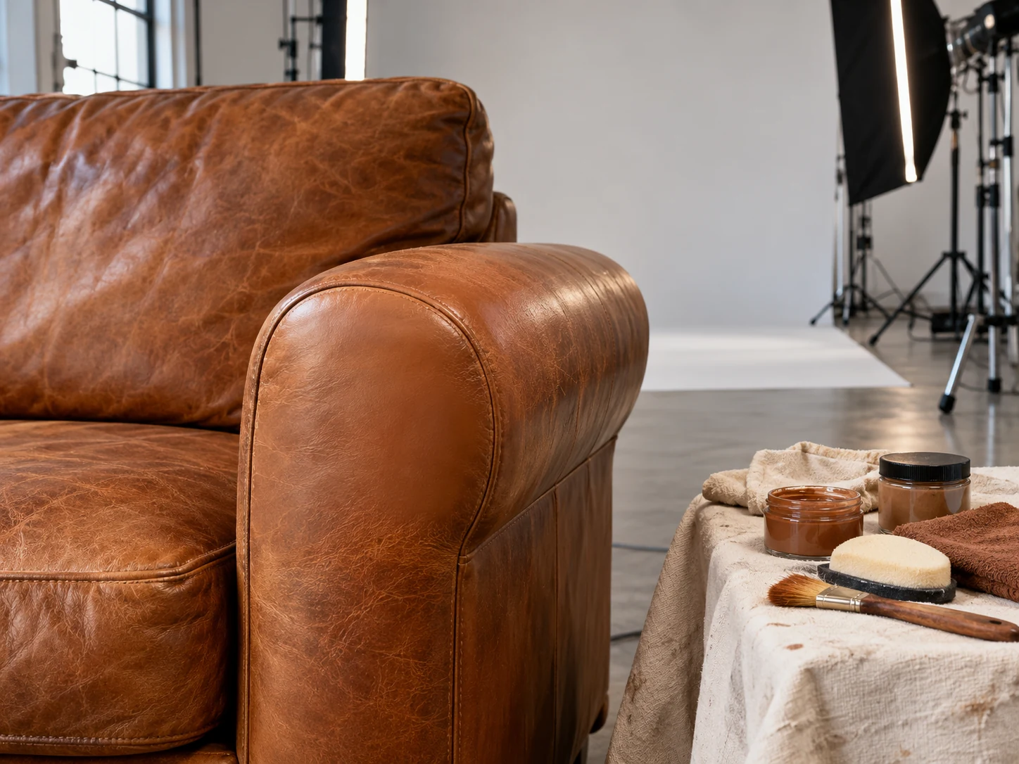 A prop furniture repair sealed and levelled