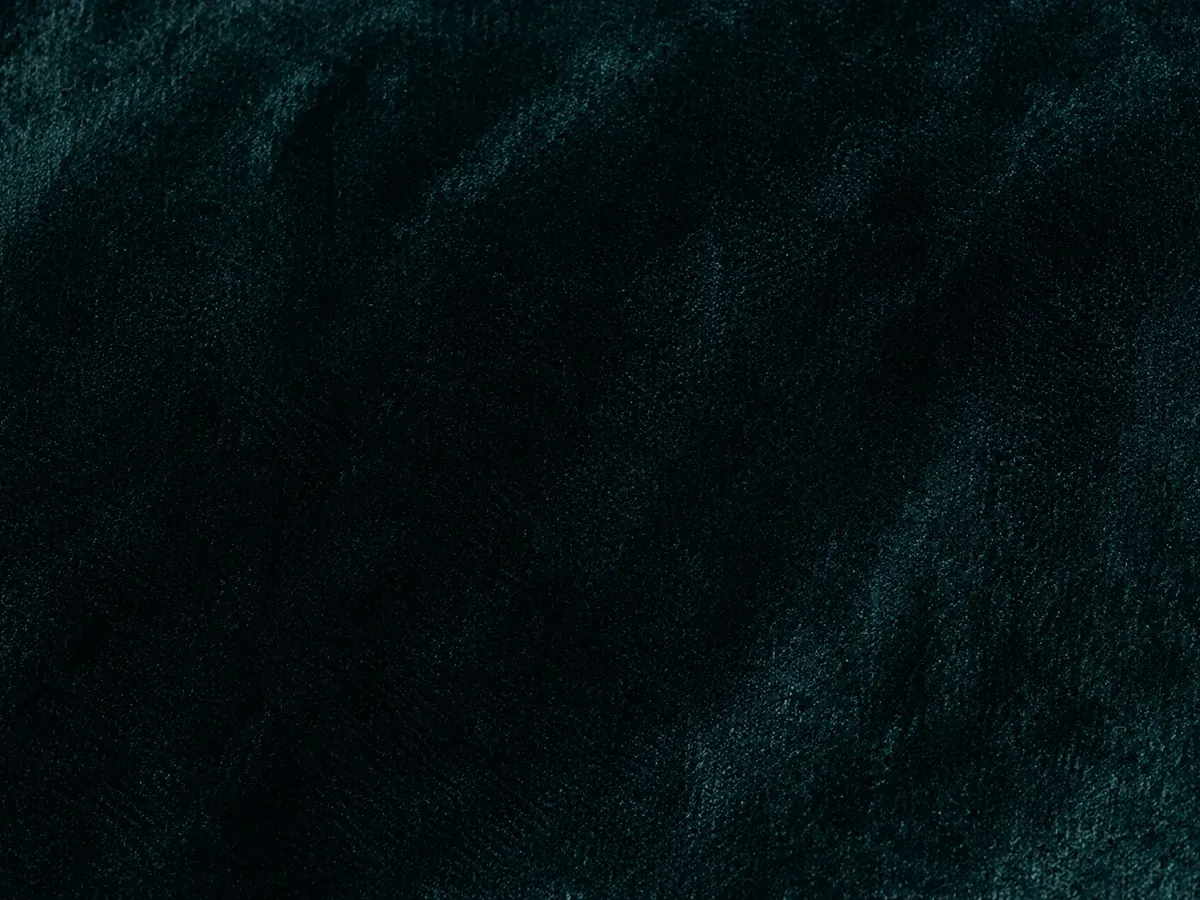 Dark teal velvet texture