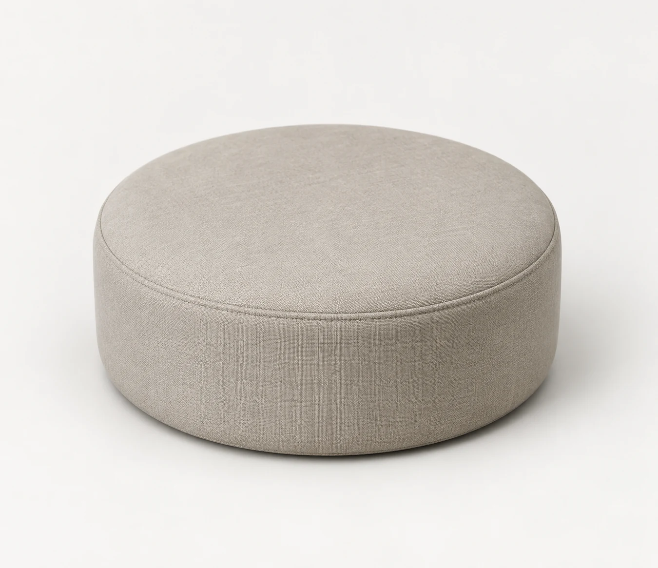 Round outdoor ottoman cushion shape