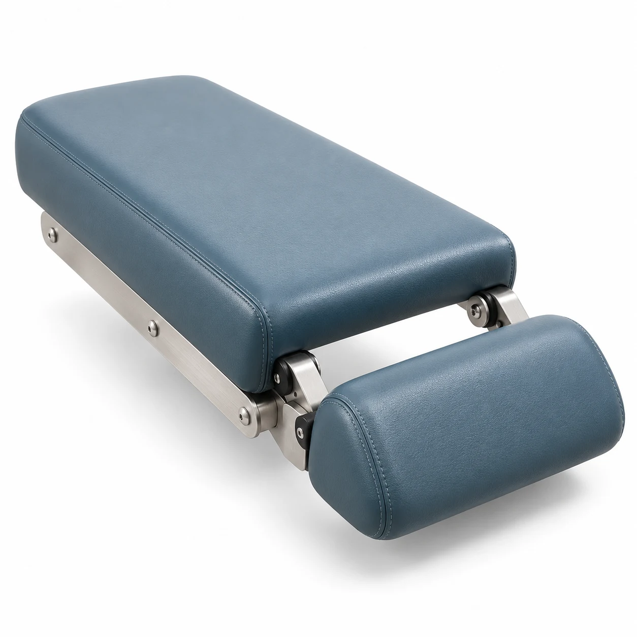 Leg and foot sections of a treatment chair